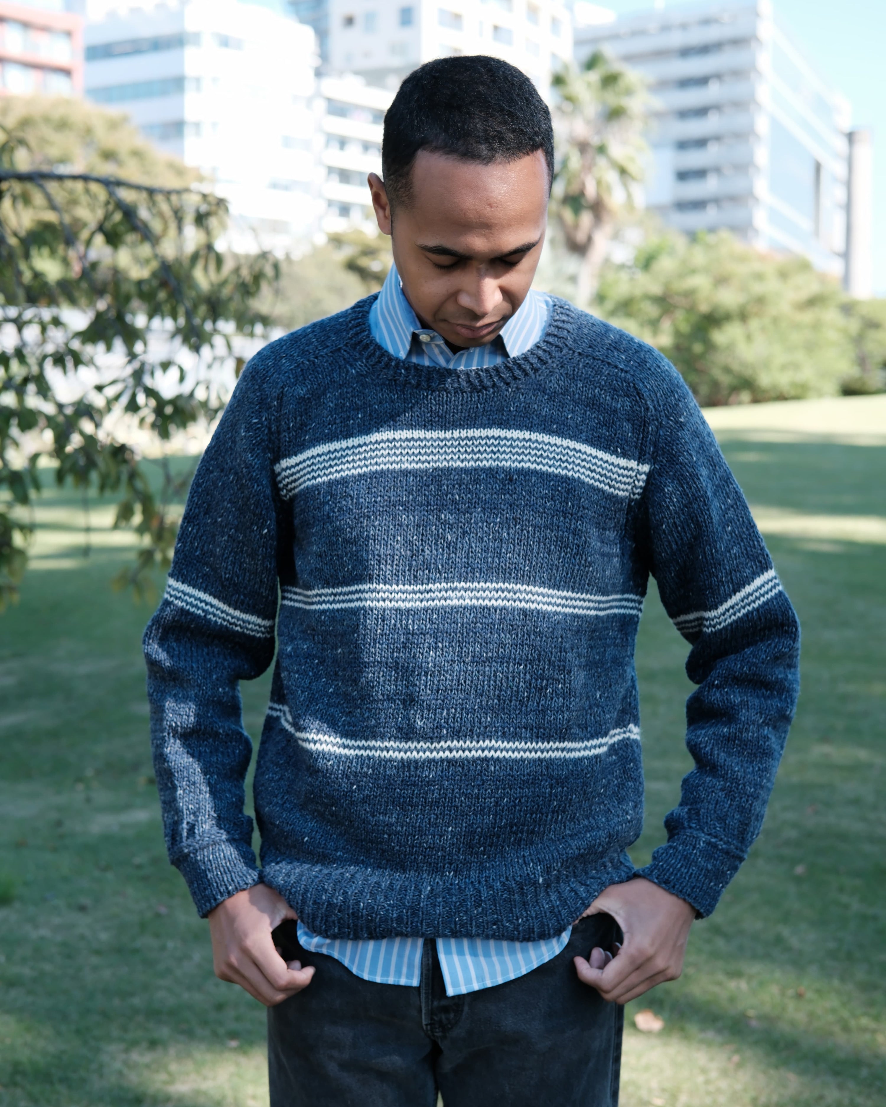 CREW NECK P.O. 2/3/6 SWEATER