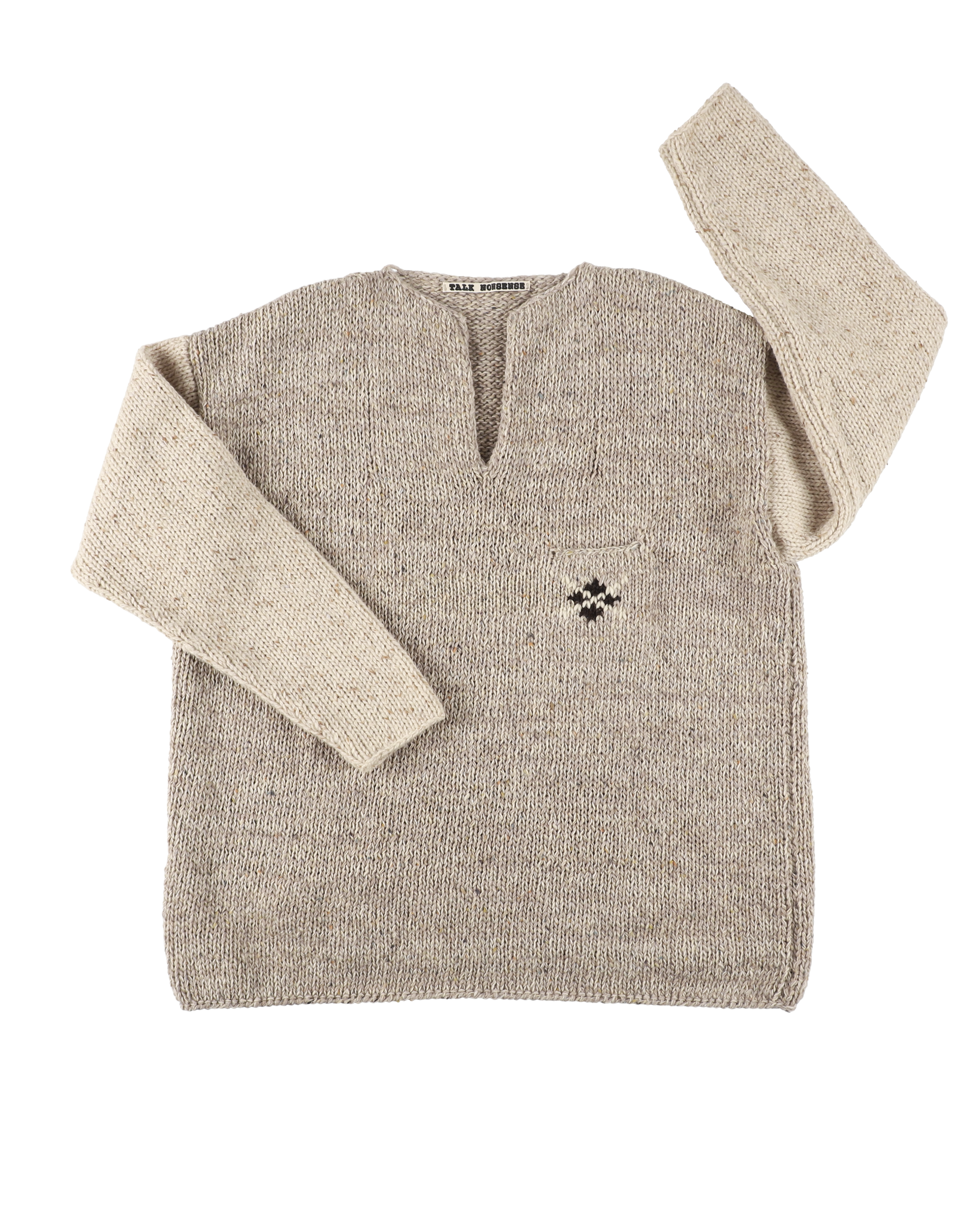 TUNICA SWEATER ARGYLE – TALK NONSENSE TUNICA SWEATER ARGYLE – TALK NONSENSE